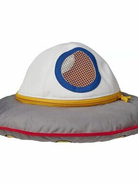 NEW IKEA SPACESHIP Aftonsparv Soft Toy 15" Diam Ages 2+ Zips Open Machine Wash